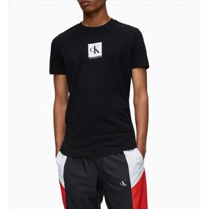 Calvin Klein pánské černé tričko - L (BAE)